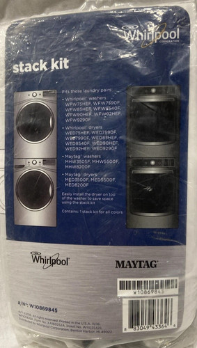 Whirlpool stack kit - whirlpool, w10869845
